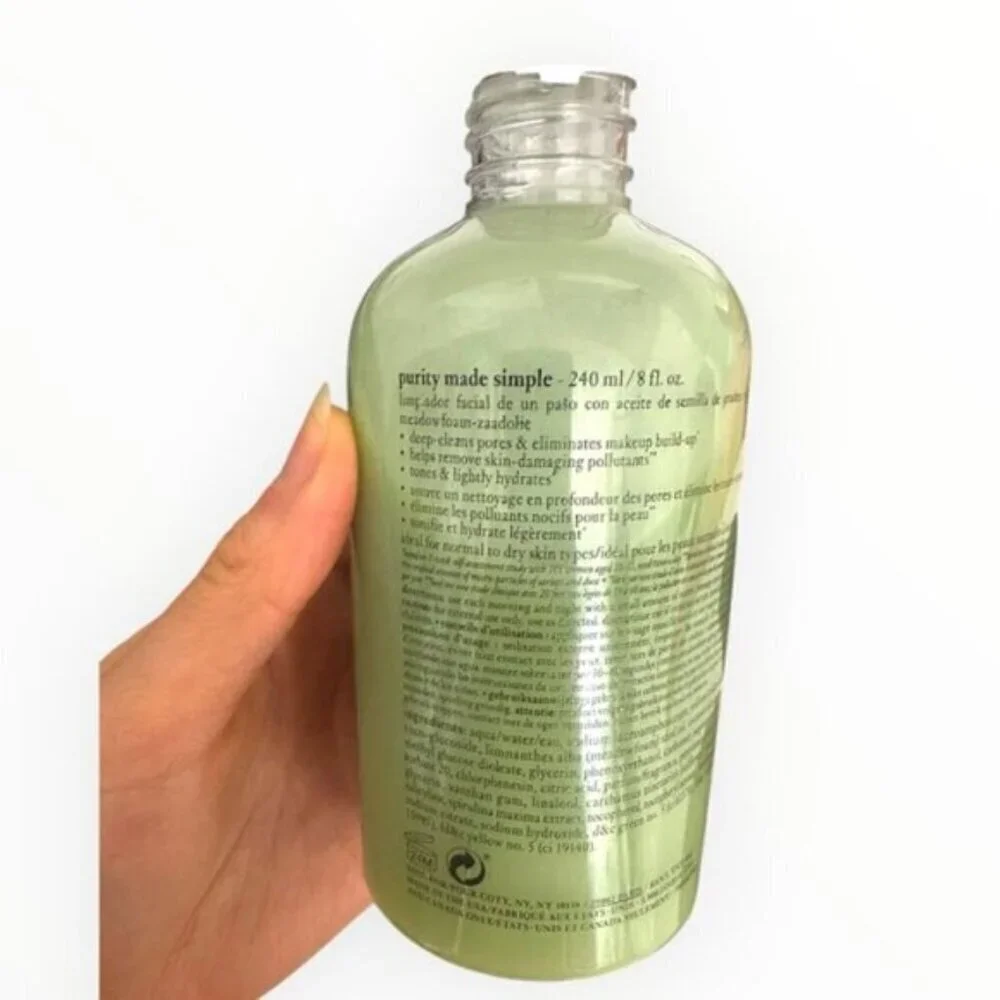 NEW SEPHORA Philosophy Purity Made Simple Cleanser Spirulina Extract FULL SIZE